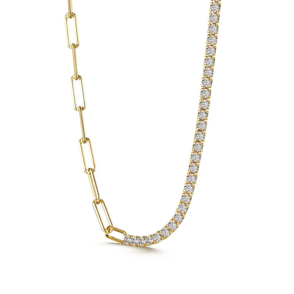 Melange Necklace Gold