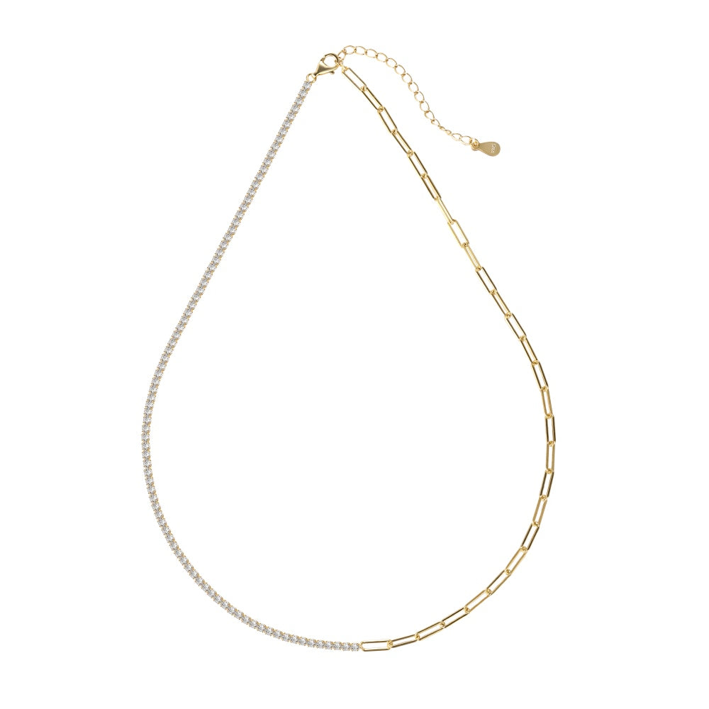 Melange Necklace Gold