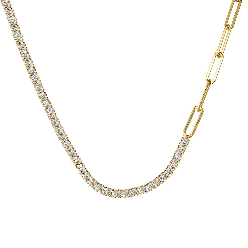 Melange Necklace Gold